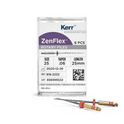 Zenflex – nástroj NiTi s konicitou 6%
