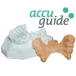 Accuguide Palatal mini screw insertion guide(Incl.working model and blade)