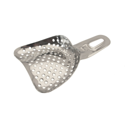 Odtlakov lyica FOX3  bezzub.,perforovan, horn