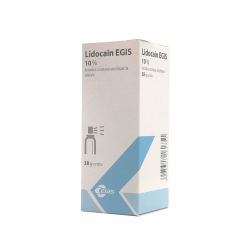 Lidocain spray 10%, 38 gm.