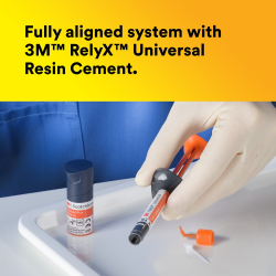 Systm plne kompatibiln so ivicovm cementom RelyX Universal Resin Cement