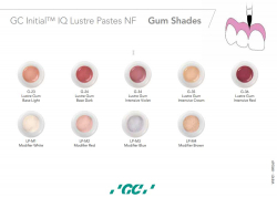 Lustre Paste NF Gum - jednotliv odtiene