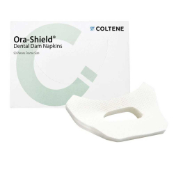 Ora-Shield obrúsky pod koferdam / Dental Dam Napkins - 50ks