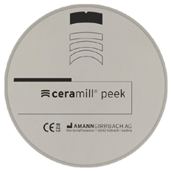 Ceramill PEEK natural, disk 98