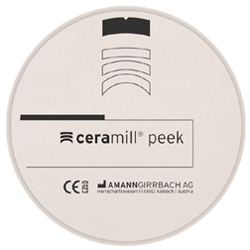 Ceramill PEEK white, disk 98